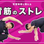 広背筋のストレッチ｜背中をじっくりほぐす【7分間】