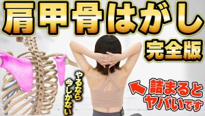 【2023完全版】肩甲骨がバキバキ硬い人向け！一撃でベリベリ剥がれる究極の肩甲骨剥がし