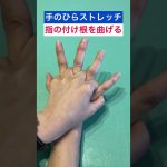 【手のこわばり・手の冷え改善②】手のひらのストレッチ！リハビリの準備運動、腱鞘炎の予防など