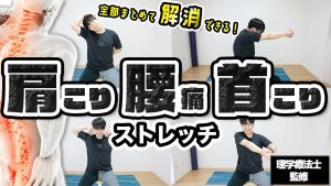 【8分】腰痛・首こり・肩こりを"まとめて解消"するストレッチ!【座ったままできる◎】