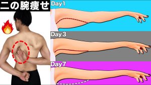 【8分】二の腕スルっと細くなる!肩甲骨ストレッチで痩せスイッチON