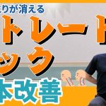 【誰でも簡単にできる】頭痛・首こりがスッキリ解消！ストレートネックを自分で改善させるストレッチ！【日本一元気になれるストレッチ】