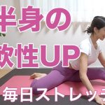 【柔軟性アップ】むくみを解消し疲労回復へ！毎日7分下半身ストレッチ